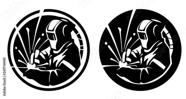 Obraz Welder at work