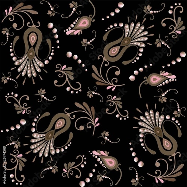 Fototapeta Floral background.