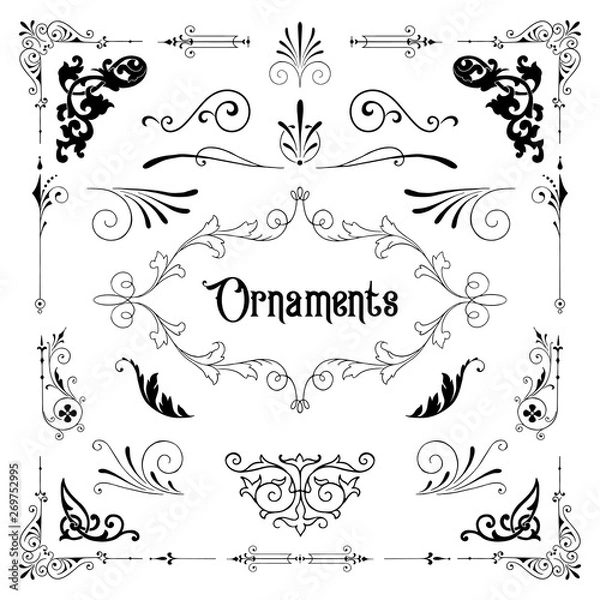 Obraz Vintage Ornaments
