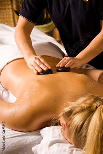 Obraz stone massage