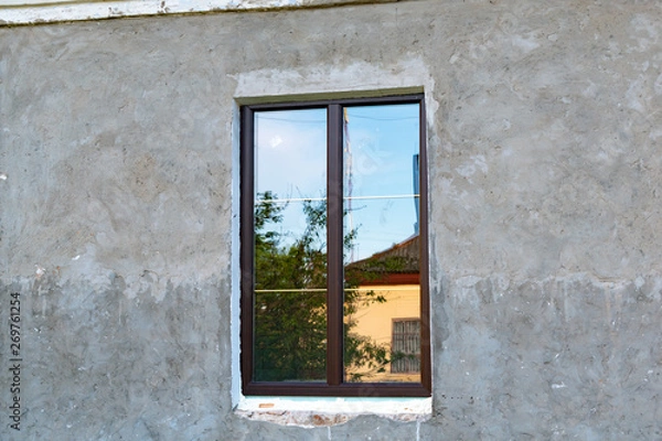 Fototapeta New windows in the house