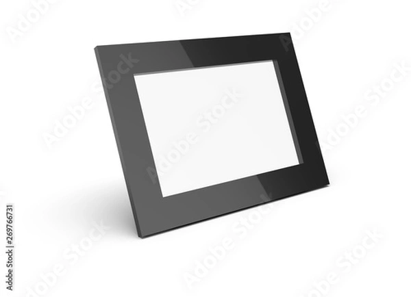 Fototapeta Frame isolated on White 3D Rendering