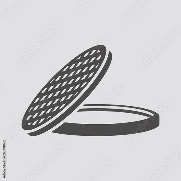 Obraz Sewerage icon.Vector illustration.