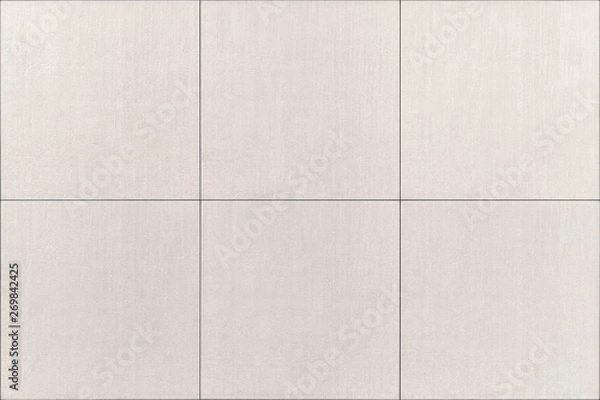 Fototapeta seamless background bright square tile close-up new, clean