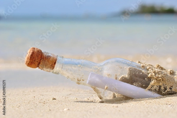 Obraz Message in a bottle