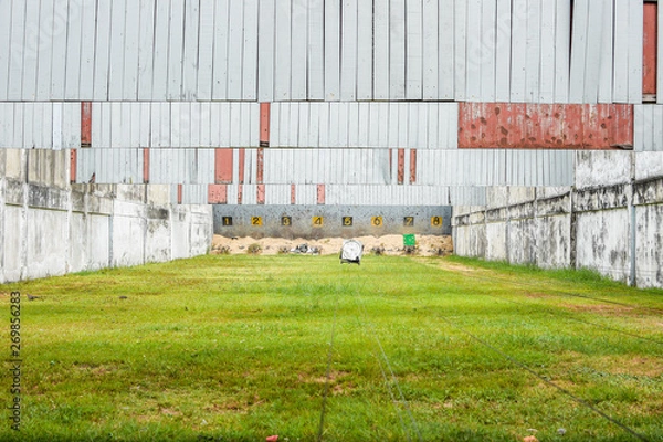 Obraz Gun training field