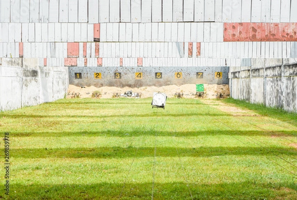 Obraz Gun training field