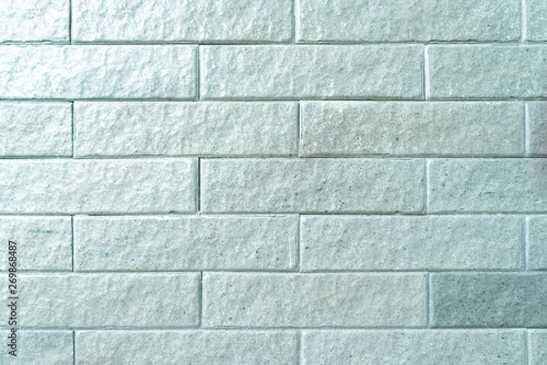 Obraz Old gray brick wall texture