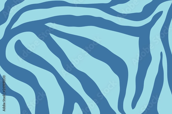 Obraz Vector abstract background. Illustration of zebra pattern