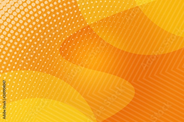 Fototapeta abstract, orange, illustration, design, pattern, yellow, wallpaper, light, backgrounds, graphic, texture, backdrop, art, lines, dots, red, color, technology, halftone, digital, dot, wave, blue, green