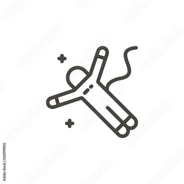 Obraz Astronaut icon - Vector. Spage concept vector illustration.