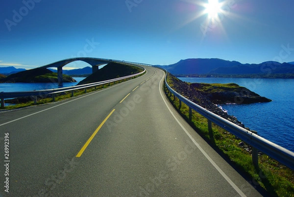 Fototapeta Atlanterhavsvegen