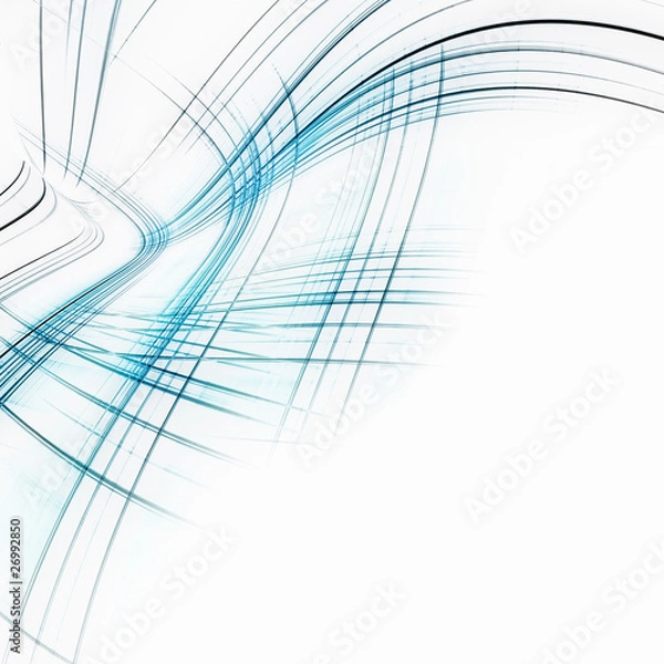 Fototapeta Abstract elegant stripe wave background design with space for your text