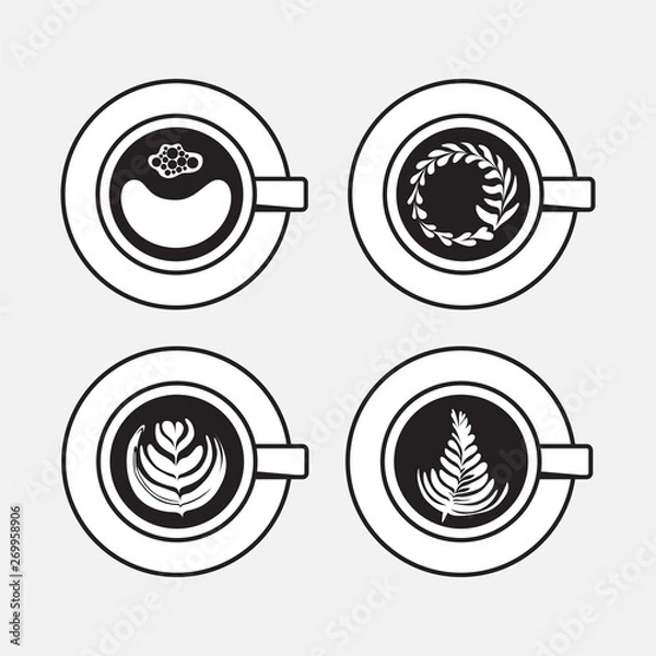 Obraz Monochrome Late Art Vector