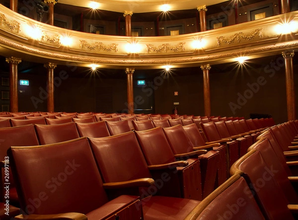 Fototapeta Inside Old theater
