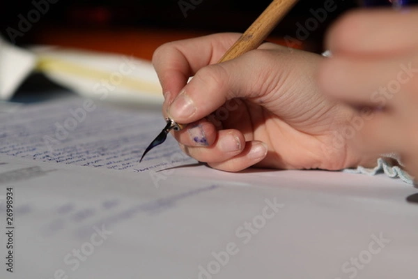 Fototapeta schönschreiben