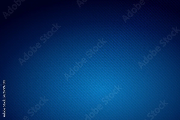 Obraz dark blue background - Illustration