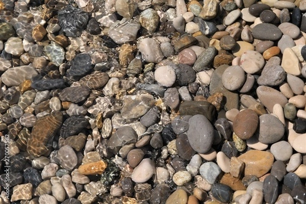 Obraz pebbles on the beach