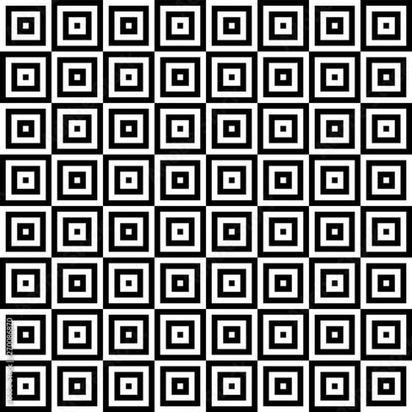Fototapeta Seamless checked pattern. Geometric texture.