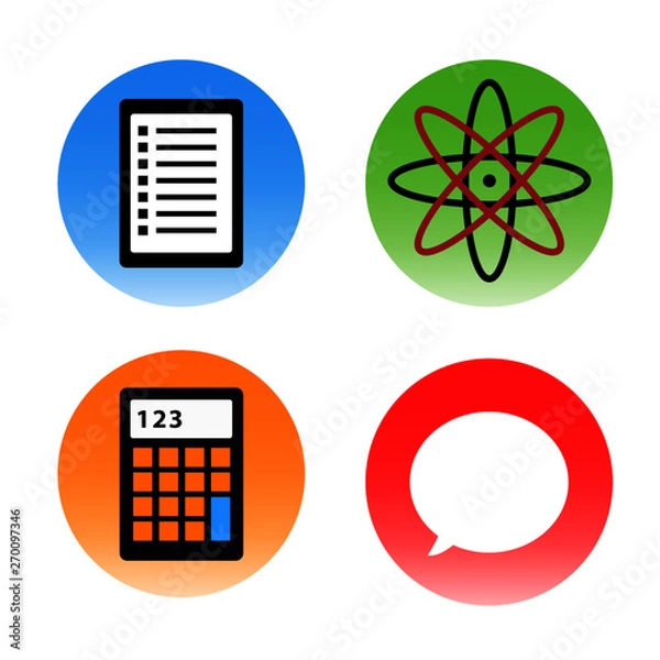 Obraz Different icons