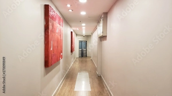 Obraz corredor vazio
