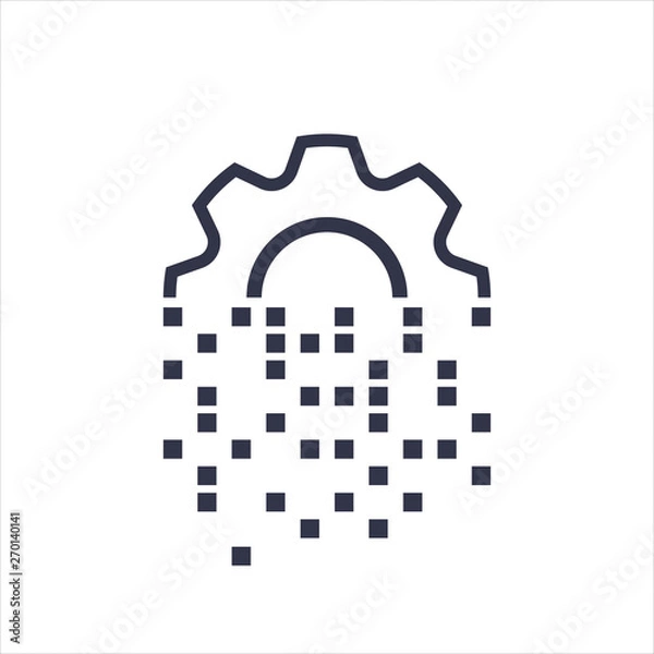 Obraz Digital Transformation icon