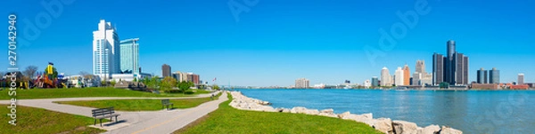 Fototapeta US-Canada border