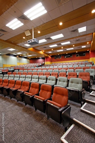 Fototapeta Lecture hall in a University