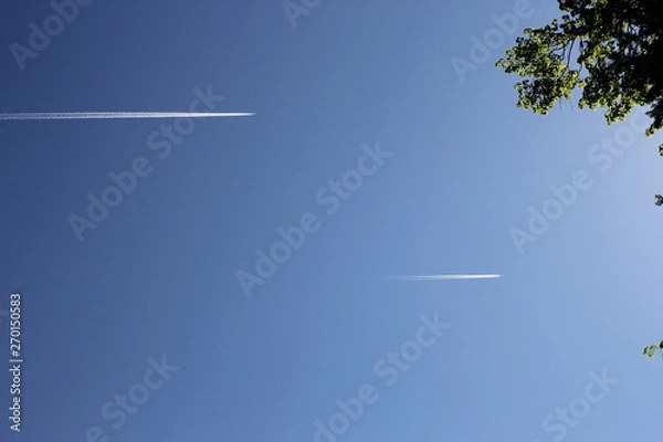 Fototapeta sky, airplane