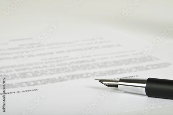 Obraz Contrato laboral