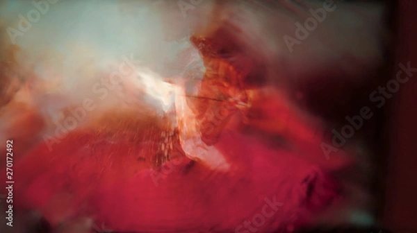 Obraz Abstract-Concrete Fire eating