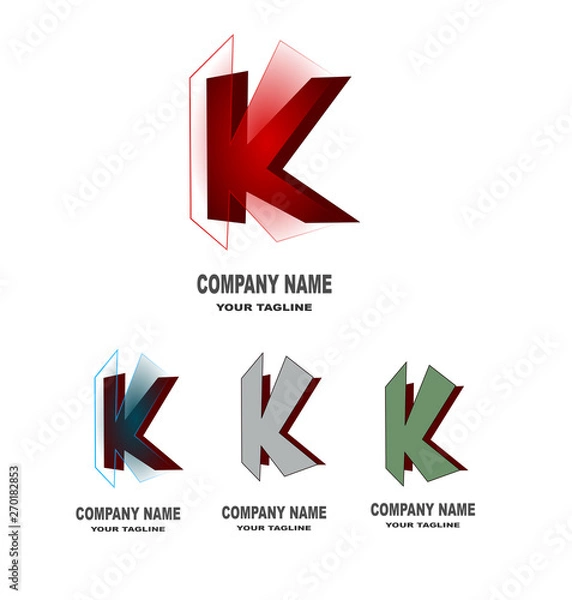 Fototapeta  modern k vector