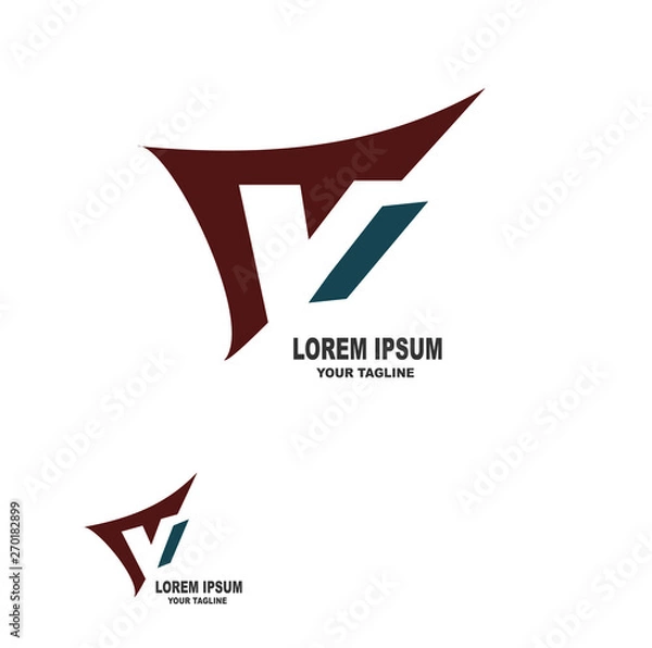 Fototapeta modern v vector