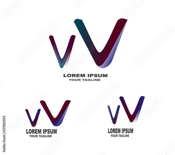 Fototapeta  modern w logo 