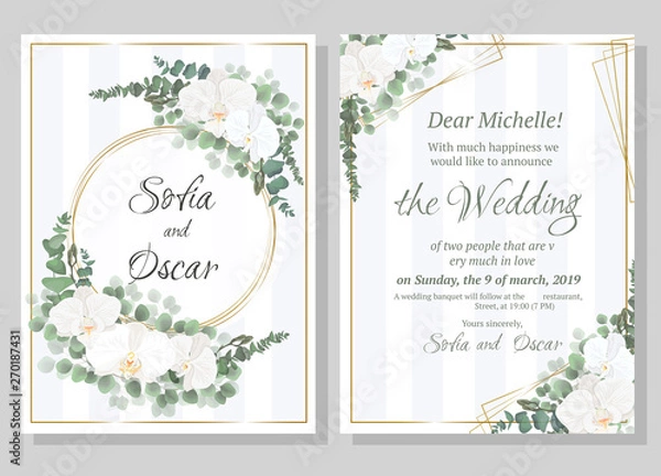 Obraz card with flowers