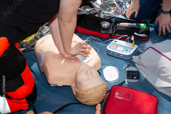 Obraz First aid CPR seminar