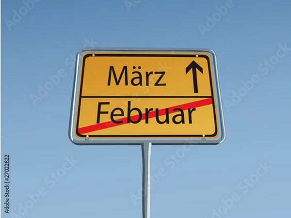 Obraz Verkehrsschild