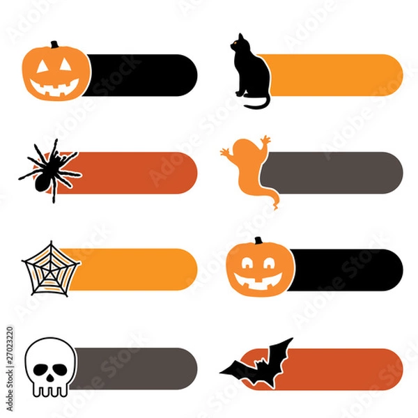 Obraz halloween tabs