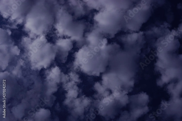 Fototapeta cottony clouds