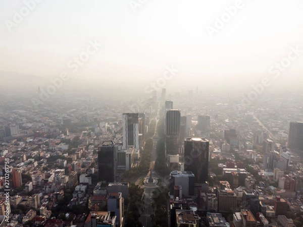 Obraz Pollution in Mexico City