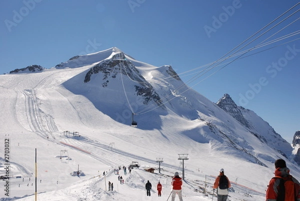 Fototapeta au glacier !