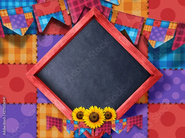 Obraz Party Junina tło