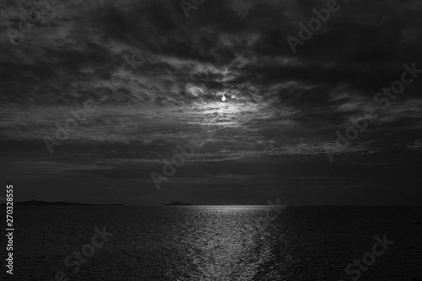 Obraz Lune sur la mer