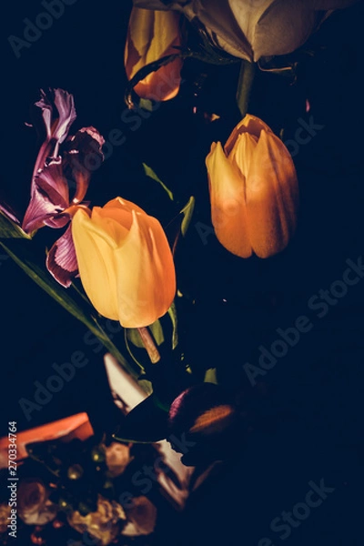 Obraz The colorful flowers.