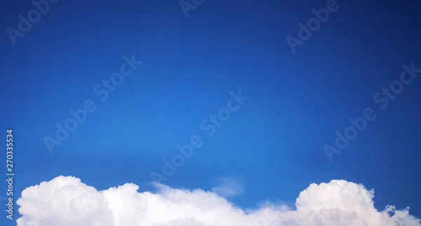 Fototapeta clouds and blue sky