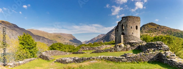 Obraz Dolbadarn Castle, Gwnedd, Wales
