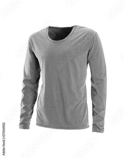 Fototapeta Template of an grey basic sweater