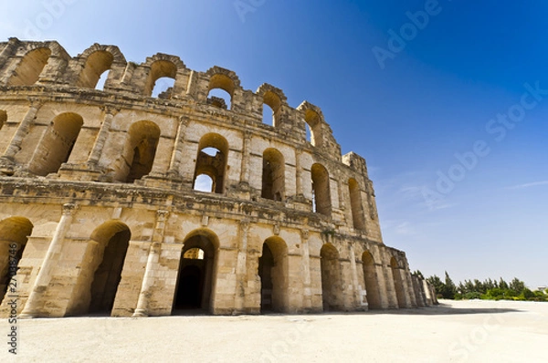 Obraz Roman Colosseum in Tunisia