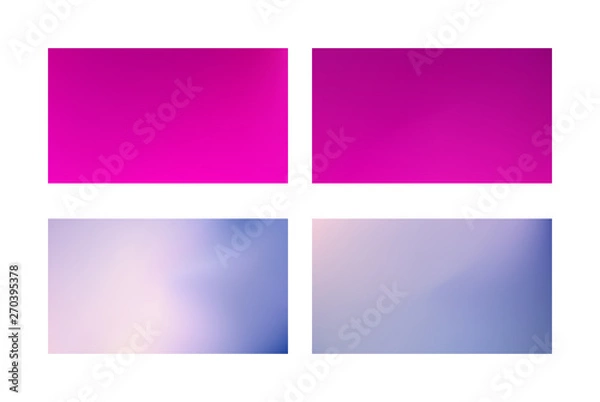 Fototapeta Abstract colored blurred gradient mesh background