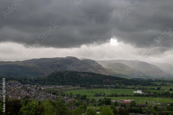 Fototapeta Clouds over Scotland
